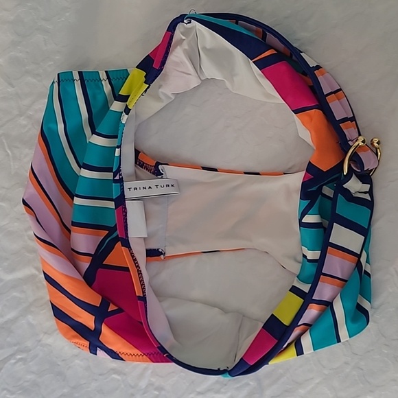 Trina Turk Multicolor Geometric Bikini - Picture 5 of 10
